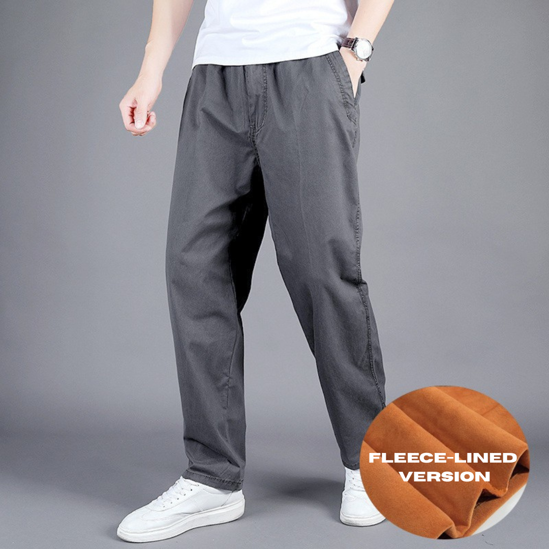 Men's Casual Pants Loose (Elastic Waist)