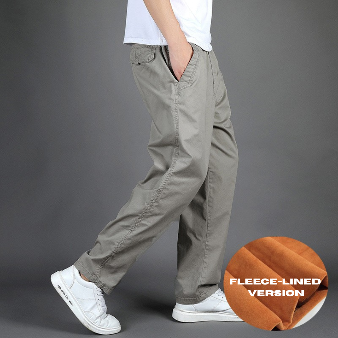 Men's Casual Pants Loose (Elastic Waist)