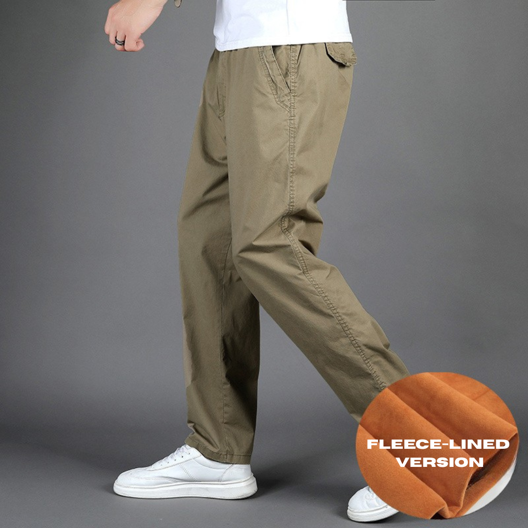 Men's Casual Pants Loose (Elastic Waist)