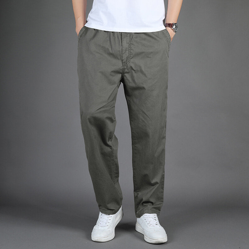 Men's Casual Pants Loose (Elastic Waist)