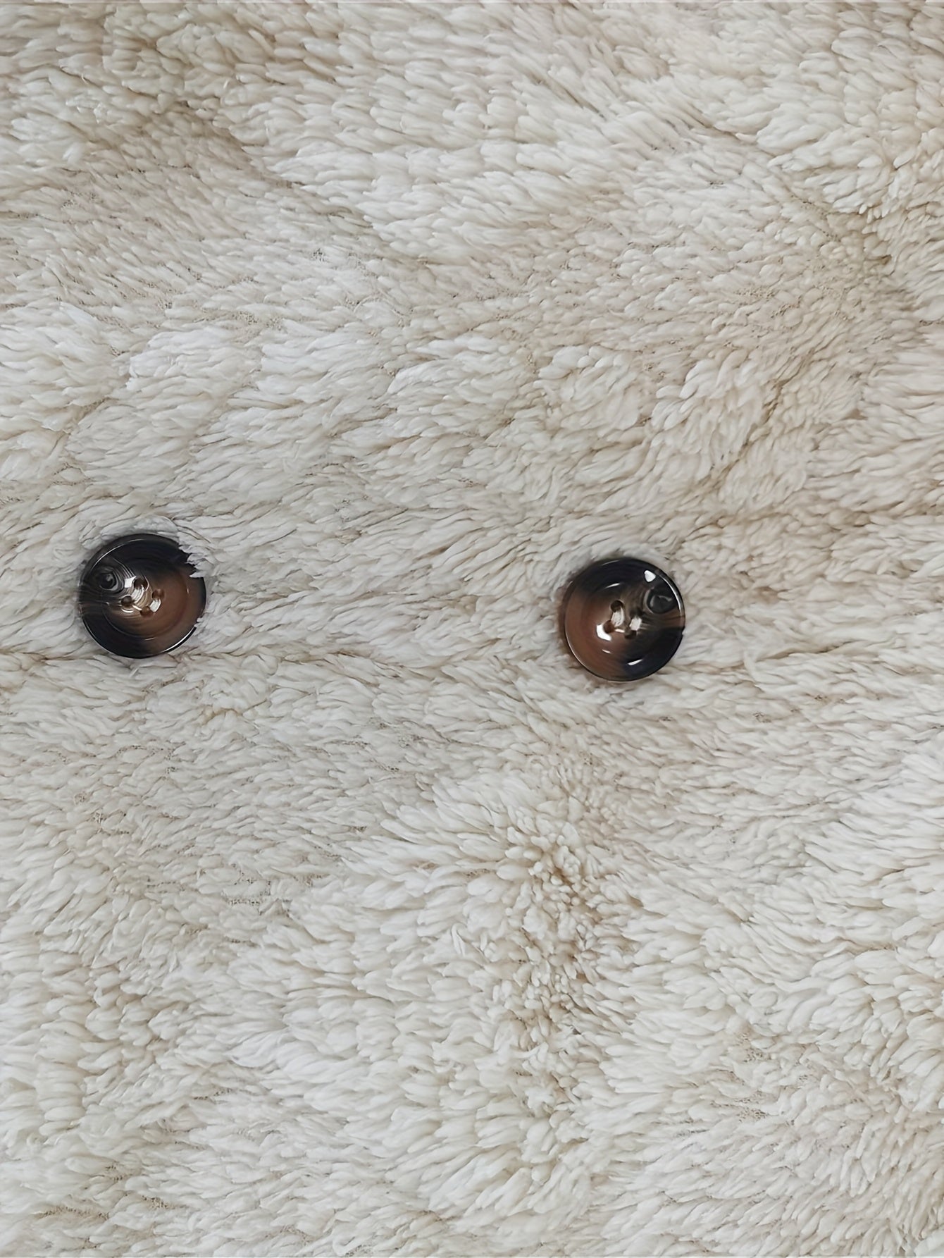 Luxury Plush Hooded Teddy Jacket – All-Season Soft Velvet Coat with Button Front